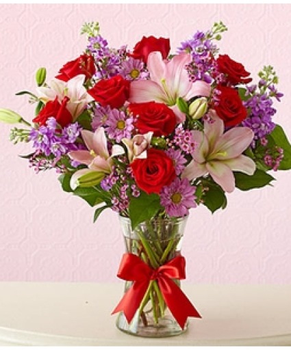 Valentines Field of Europe All Around Arrangement