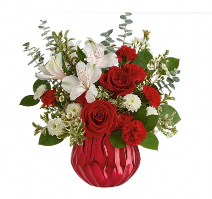 Valentines Gem  Vase 