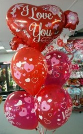VALENTINES LOVE BOUQUET Balloons