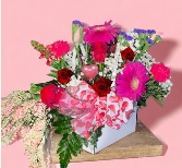 Valentine's LOVE Purse  Designer's Premium Flower Mix 
