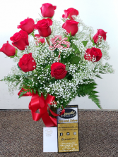 Rose Gift Plus    (local delivery only) Roses and Domain Gift Card