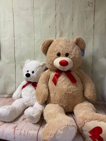 Valentine`s plush bear Staffed animal