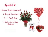 Valentines Special #1 Vase Arrangement in Kernersville, North Carolina | YOUNG'S FLORIST