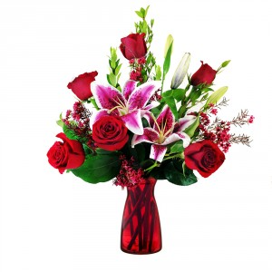 Valentines Special Mixed Vase