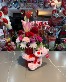 Valentines teddy bear arrangement  