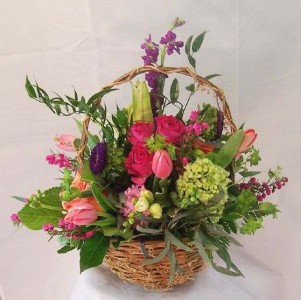 Valerie Basket Basket Arrangement