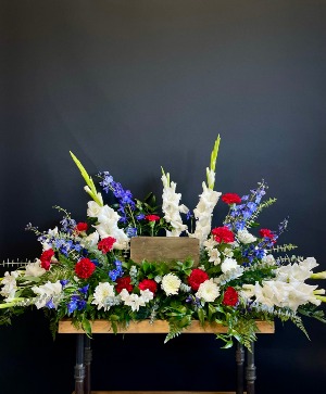Valor and Honor  Urn Arrangement