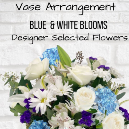 Vase Arrangement-Blue