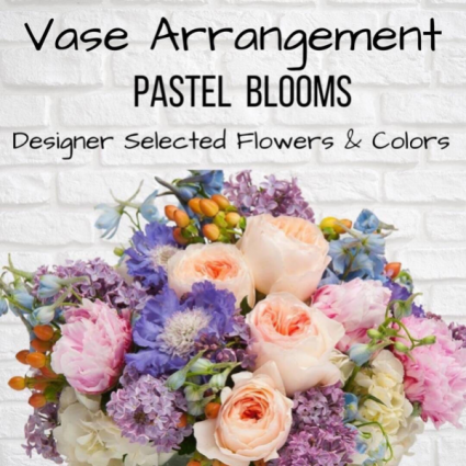 Vase Arrangement-Pastel