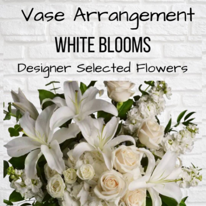 Vase Arrangement-White