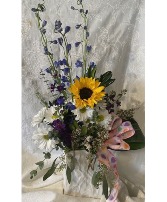 HVD 1 Cermaic Purse  Fresh Flowers in Fowlerville, Michigan | ALETA'S FLOWER SHOP