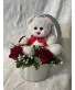 VD25 BEAR BOX Fresh Flowers