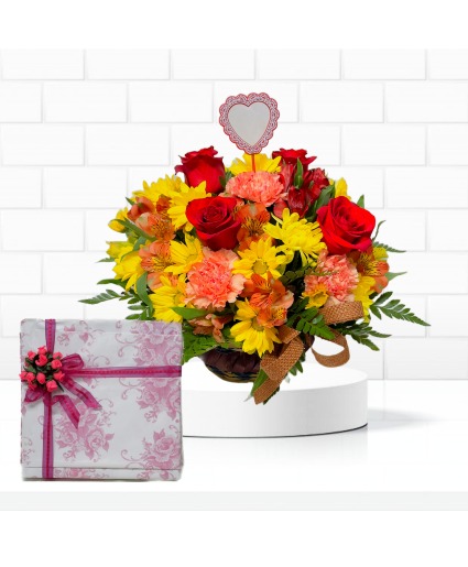 Valentine's Day # 6 Floral Arrangement