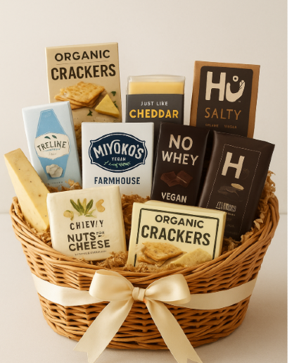 Vegan Gourmet Basket Gift Basket