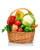 VEGGIES MIX GIFT BASKET