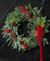 Velvet Christmas  Wreath 