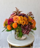 Velvet Mulberry Fresh Arrangement