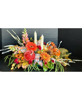 Velvet Pumpkin Centerpiece Powell Florist Fall Exclusive