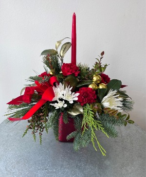 Velvet Ribbons Centerpiece 