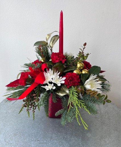 Velvet Ribbons Centerpiece