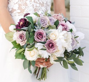 Venetian Lavender Bridal Bouquet