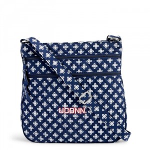 Vera Bradley UCONN Large Hipster Crossbody