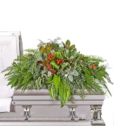 Verdant Farewell Casket Spray Casket Spray