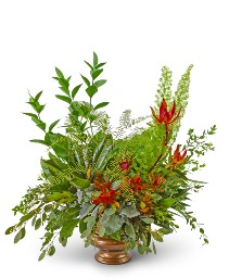 Verdant Farewell Urn Plant