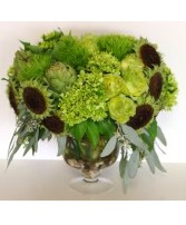 Verde Vase Arrangement