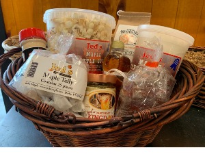 Vermont Maple Basket Gift Basket