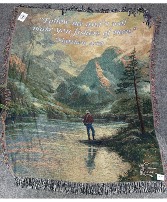 Verse Throw Afghan Blanket