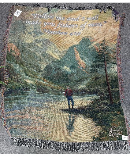 Verse Throw Afghan Blanket