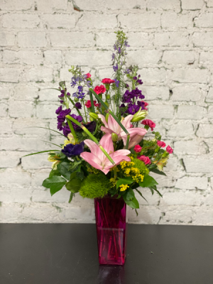 very arranged vase