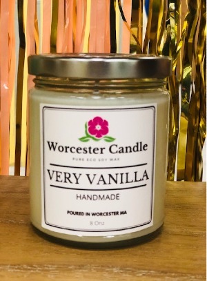 Very Vanilla Handmade Candle 