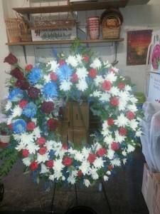 Veteran Served  Sympathy Wreath