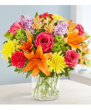 Vibrant Beauty Bouquet assorted flowers