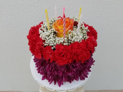 Vibrant Birthday Cake
