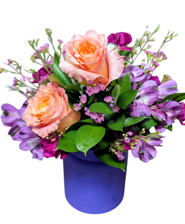 Vibrant Blooms In Purple Hue Deal of the Week in Mena, AR | Janssen Ave Florist and Gifts