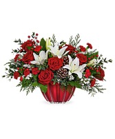 Vibrant Christmas Centerpiece 