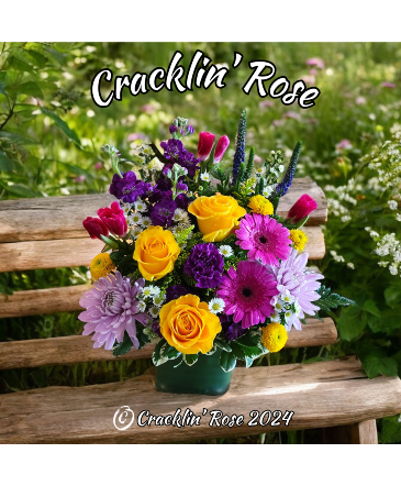 Vibrant Day Vase in Warner, NH | Cracklin Rose