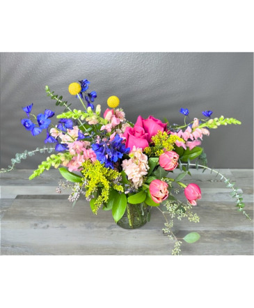 Vibrant Day Centerpiece in Henderson, NV | FLOWERS OF THE FIELD 