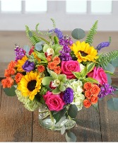 VIBRANT EXPRESSION assorted flowers