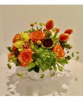 Vibrant Fall  Flower Arrangement 