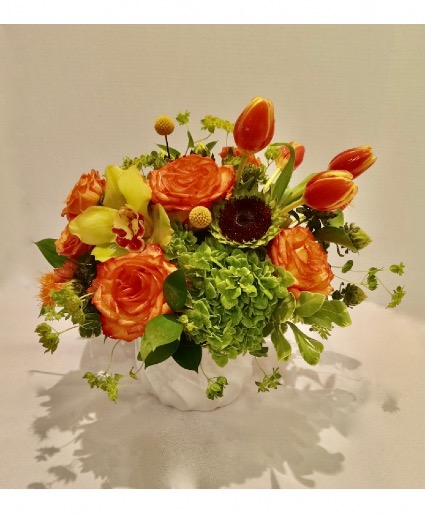Vibrant Fall  Flower Arrangement 