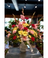Vibrant & Feminine  Sympathy Bouquet 