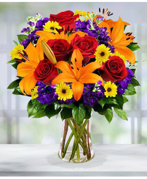 Vibrant Floral Medley 