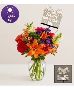 Vibrant Floral Medley Birthday birthday