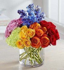 Vibrant Floral Medley From Roma florist
