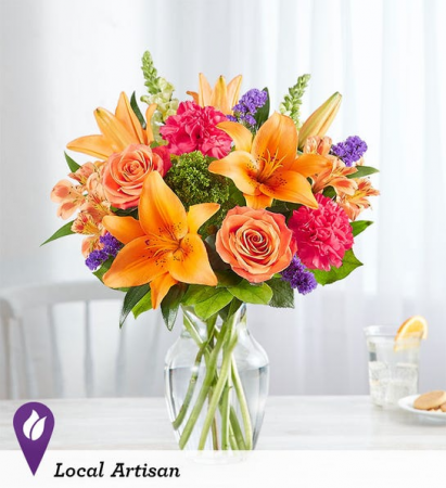 Vibrant Floral Medley Summer Arrangement