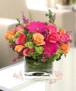 Vibrant Garden Vase